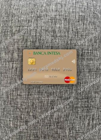 Poland Banca Intesa mastercard photolook front